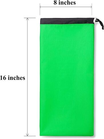 Bag Camping Tent Stakes Heavy Duty Lime Nylon Sack Waterproof Pocket Ditty Camp Accesorries Storage Peg Bag in Saudi Arabia