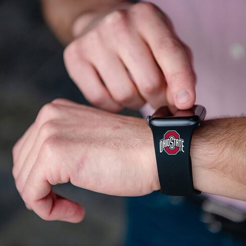 Affinity Bands The Ohio State Buckeyes Silicone Band Combo Compatible with Apple Watch and AirPods Pro (42/44/45mm) in Saudi Arabia