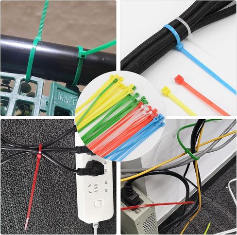 XSTRAP STANDARD Black Zip Ties 18 inch (100 Pack), 50lb Tensile Strength, UV Resistant Cable Ties, Extra Long Self-Locking Zip Tie Wraps for indoor and outdoor use in Saudi Arabia