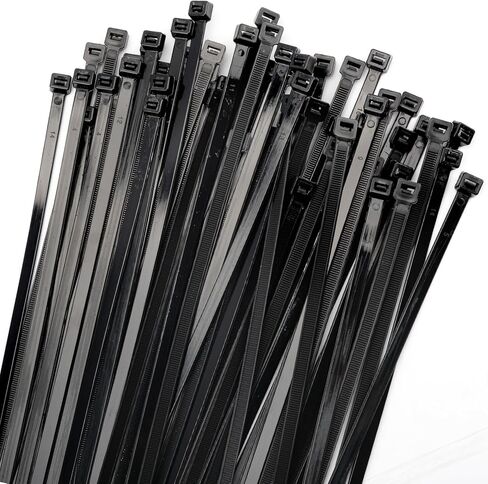 XSTRAP STANDARD ربطات عنق بسحاب ملونة بأحجام متنوعة 800 حزمة 4+6+8+10+12 بوصة، ربطات كابل من النايلون الخفيف بوزن 40 رطل، لفافات ربط بسحاب ذاتية القفل مثالية للمنزل والحديقة والمكتب وورشة العمل in Kuwait