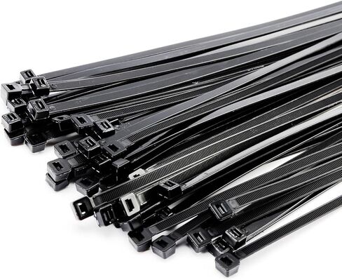 XSTRAP STANDARD ربطات عنق بسحاب ملونة بأحجام متنوعة 800 حزمة 4+6+8+10+12 بوصة، ربطات كابل من النايلون الخفيف بوزن 40 رطل، لفافات ربط بسحاب ذاتية القفل مثالية للمنزل والحديقة والمكتب وورشة العمل in Kuwait