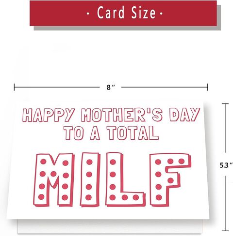 Funny Trump Mother's Day Card, Humorous Birthday Card for Mom Women, Humor Mother's Birthday Card Gifts for Mother, You're a Great Mom in Saudi Arabia