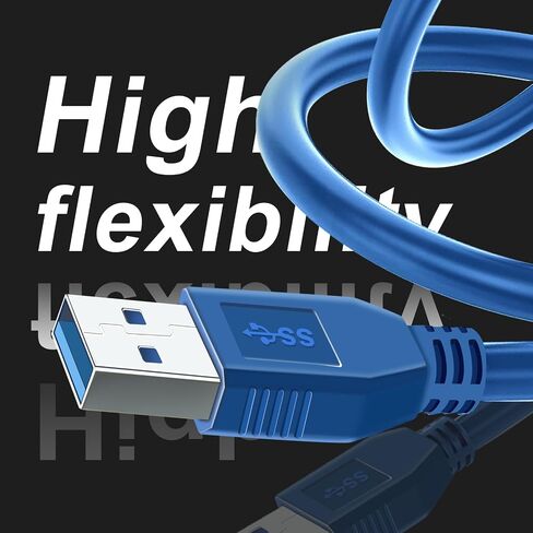 Guaroven USB 3.0 A to A Male Cable (5Ft), Super Speed USB to USB Cable 3.0 5Gbps, Compatible with Hard Disk Drive,Laptop Cooler,Set-top Box,DVD Player in Saudi Arabia