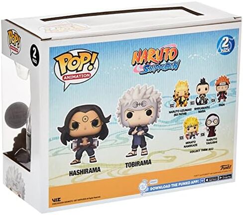 FUNKO POP! ANIMATION: Naruto - Hashirama & Tobirama 2pk (AE Exclusive) in Saudi Arabia