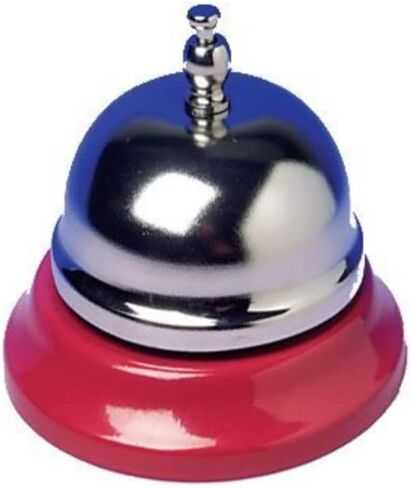 U.S. Toy Table Bell, Red/Silver (1905020) in Saudi Arabia