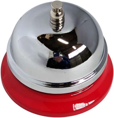 U.S. Toy Table Bell, Red/Silver (1905020) in Saudi Arabia
