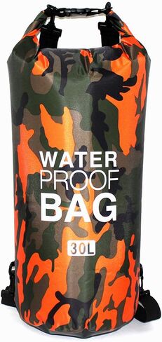 Loovit Waterproof Dry Bag 2L/5L/10L/15L/20L/30L, Roll Top Sack Keeps Gear Dry for Kayaking, Rafting, Boating, Swimming, Camping, Hiking, Beach, Fishing with Free Waterproof Phone Case in Saudi Arabia