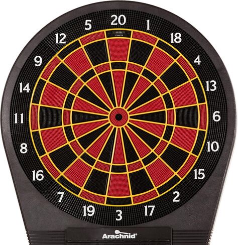 Arachnid Cricket Pro 750 Electronic Dartboard Features 36 Games with 175 Variations for up to 8 Players in Saudi Arabia