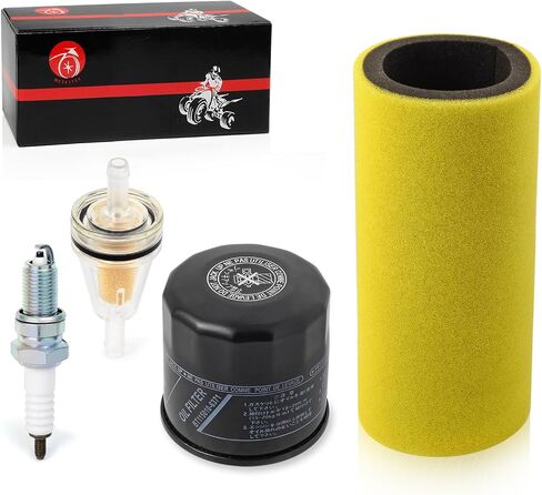 Air Filter Foam & Oil Filter & Spark Plug For Yamaha Rhino 450 YXR450 2006-2009 Rhino 660 YXR660 2004-2007 Foam Filter Is Pre-oiled in Saudi Arabia