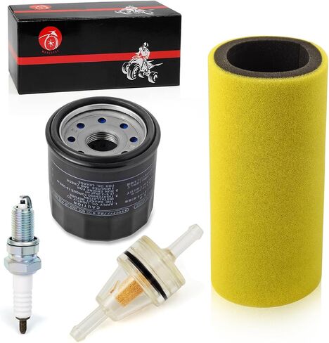 Air Filter Foam & Oil Filter & Spark Plug For Yamaha Rhino 450 YXR450 2006-2009 Rhino 660 YXR660 2004-2007 Foam Filter Is Pre-oiled in Saudi Arabia