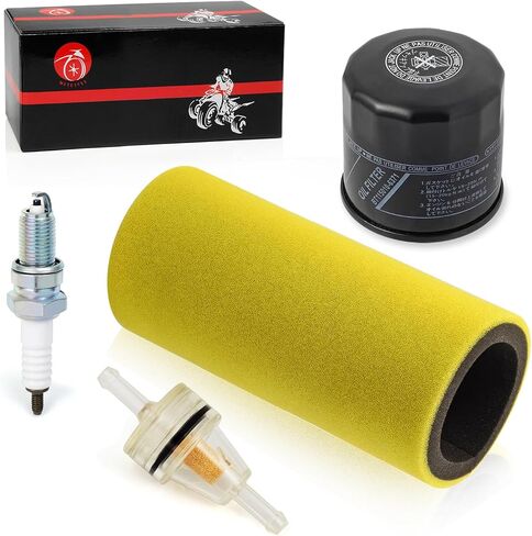 Air Filter Foam & Oil Filter & Spark Plug For Yamaha Rhino 450 YXR450 2006-2009 Rhino 660 YXR660 2004-2007 Foam Filter Is Pre-oiled in Saudi Arabia