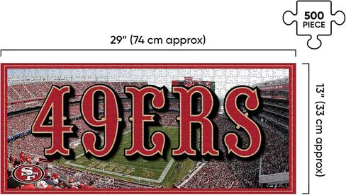 FOCO NFL Unisex-Adult 500 Piece Stadiumscape Jigsaw Puzzle PZLZ Set in Saudi Arabia