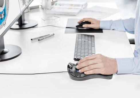 3DConnexion 3DX-700040 SpaceMouse Pro 3D Mouse Keyboard Pro مع Numpad، الولايات المتحدة (QWERTY) in Kuwait