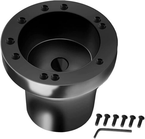 Jaxpare Classic Black Universal Steering Wheel and Steering Wheel Adapter Silver/Black For Club Car,EZGO and Yamaha Golf Carts. (Steering Wheel) in Saudi Arabia