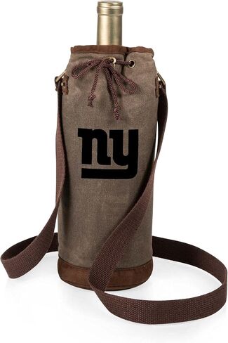 PICNIC TIME NFL Waxed Canvas Wine Tote in Saudi Arabia