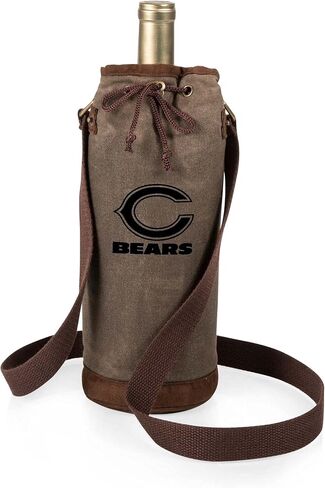 PICNIC TIME NFL Waxed Canvas Wine Tote in Saudi Arabia