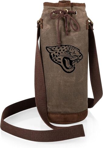 PICNIC TIME NFL Waxed Canvas Wine Tote in Saudi Arabia