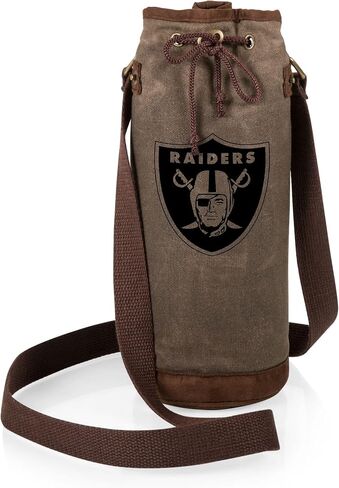 PICNIC TIME NFL Waxed Canvas Wine Tote in Saudi Arabia