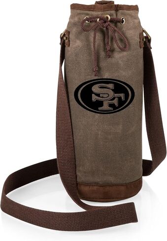 PICNIC TIME NFL Waxed Canvas Wine Tote in Saudi Arabia