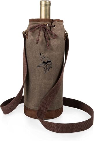 PICNIC TIME NFL Waxed Canvas Wine Tote in Saudi Arabia