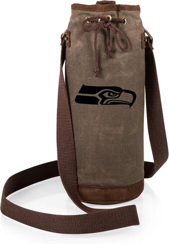 PICNIC TIME NFL Waxed Canvas Wine Tote in Saudi Arabia