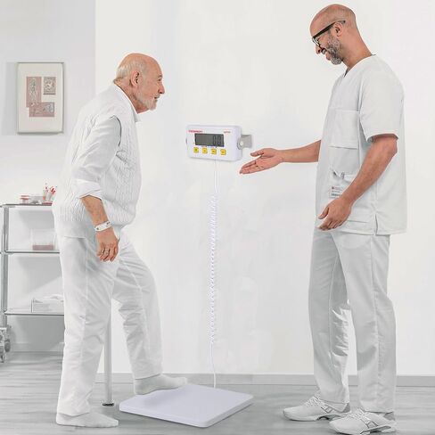 Helsevesen Large Platform Bariatric Scale, 17.75 in/40 cm -700 lb Capacity, Professional Physician Scale W/Remote Display, Wrestling Scale, Fitness & Athletic Scales in Saudi Arabia