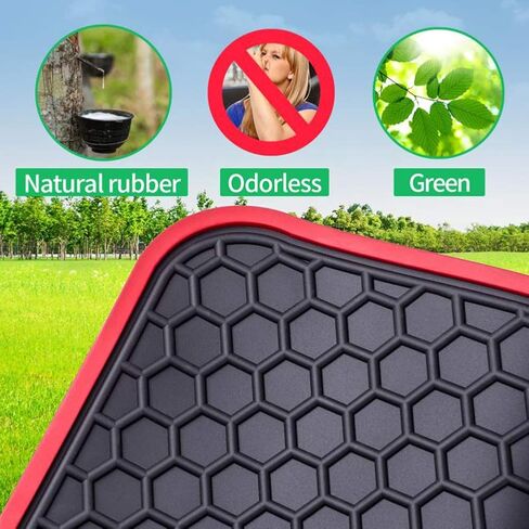 Car Cargo Liner Mat Custom Fit for Kia Sportage 2017 2018 2019 2020 2021 2022 Odorless Washable Rubber Heavy Duty Anti-Slip All Weather Protection Car Trunk Cargo Mat in Kuwait