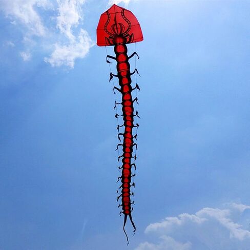 Besra 275inch Huge Centipede Monster Kite 7m Dragon Kite with Long Tail Outdoor Fun Sports with Flying Tools in Kuwait