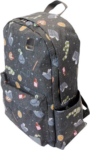 Loungefly WB Harry Potter School Nylon Backpack, Amazon Exclusive in Saudi Arabia