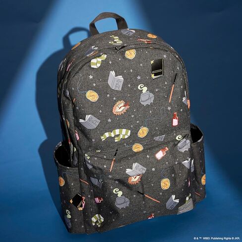 Loungefly WB Harry Potter School Nylon Backpack, Amazon Exclusive in Saudi Arabia
