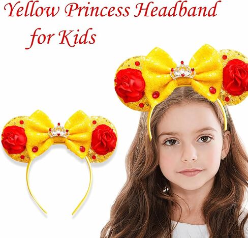 Cute Headband for Girls, Bunny Ears, Princess Ears Headband, Hair Clasp Park Supply Adults Women Photo Accessory in Saudi Arabia