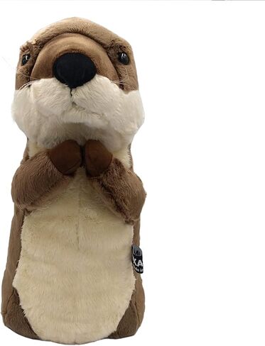 Golf Club Headcover Driver Wood Plush Animal Sea Otter Sport Head Covers for Golf Lovers Women Men in Saudi Arabia