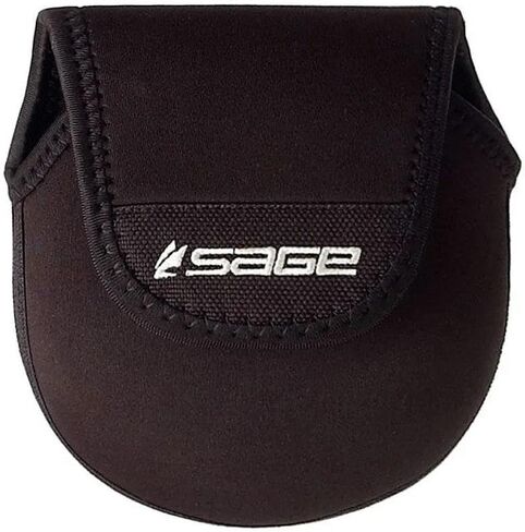 علبة بكرة الصيد من النيوبرين من سيج فلاي، أسود، متوسط in Kuwait