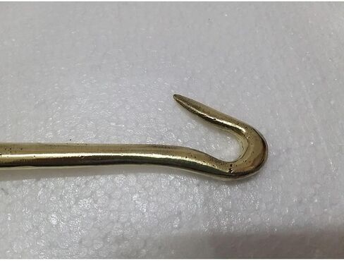 مصفق جرس نحاسي - صوت رائع - معبد/كنيسة/ديني/تقليدي/مدرسة/كلية - نحاس: الطول: 11 بوصة (520) in Kuwait