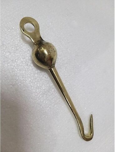 مصفق جرس نحاسي - صوت رائع - معبد/كنيسة/ديني/تقليدي/مدرسة/كلية - نحاس: الطول: 11 بوصة (520) in Kuwait