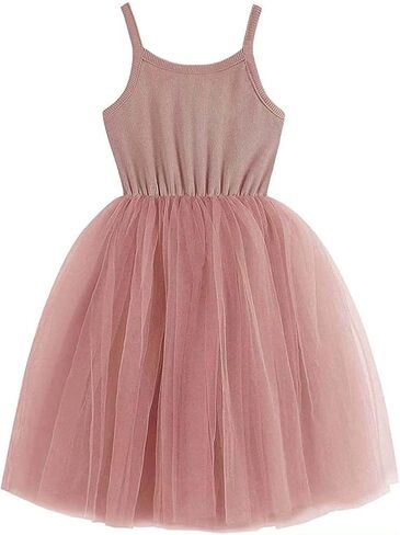 Baby Toddler Girl Tulle Tutu Dress Easter Flower Girl Photoshoot Birthday Party Princess Dress in Saudi Arabia