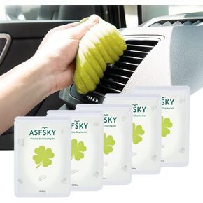 ASFSKY Cleaning Putty Car Cleaning Gel for Car Detailing Car Slime Cleaner Dust Cleaning Mud Universal Cleaning Gel for Vents, Dashboard, Car Cleaning Putty 3 Pack in Saudi Arabia