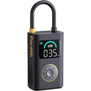 منفاخ الإطارات المحمول Fanttik X10 Pro للسيارة المدمجة، ضاغط هواء سريع النفخ 35 ثانية مع مقياس ضغط رقمي وبطارية قوية، مضخة هواء لاسلكية 150 رطل لكل بوصة للسيارات والدراجات النارية والدراجات والكرات in Kuwait