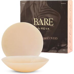 Premium Nipple Covers 100x Use - Adhesive Silicone Nipple Pasties with Travel Box - Soft Matte Reusable Pasties in Saudi Arabia