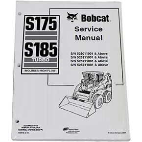 Bobcat S175 S185 Workshop Repair Manual in Kuwait
