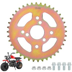 ضرس دراجة صغير 40T 420 ضرس #40/41/420 سلسلة مناسبة لكولمان B200 B200C B200R B200RSV B200V BT200X CT200U CT200UEX RB200 ضرس خلفي 3 فتحات in Kuwait