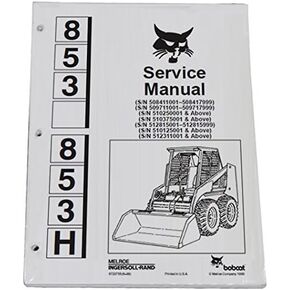 Bobcat 853 853H Workshop Repair Manual in Kuwait