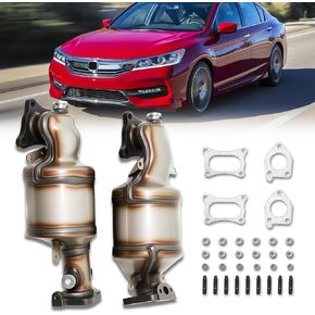 2pcs Catalytic Converter with Exhaust Manifold Compatible with 2013-2019 Ford Explorer/Flex/Taurus, 2015-2018 Ford Edge V6 3.5L 3.7L(EPA Compliant) in Saudi Arabia