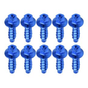 10pcs CNC Self Tapping Plastic Parts Screw Bolt Kit 2.5mm M3 X Compatible with Automotive Motorcycle Parts EXC EXCF XC 8K1927225B 1G724-97012(Orange) in Kuwait
