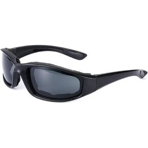 Highway Cycling Glasses Retro Yellow Lenses Sunglasses Protective Decoration Accessories Motorcycle Goggles Black Shades Driving Glasses Riding Goggles(Blue) in Saudi Arabia