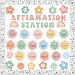 St. Patrick's Day Bulletin Board - 118pcs Lucky Charms Cutout with Banner Decor Set, Shamrock Rainbow Clover Chalkboard Classroom Wall School Accents Ideas Kits for Irish Day Party Supplies in Kuwait