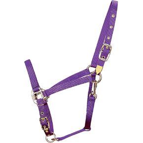 Hamilton 1-Inch Nylon Halter with Adjustable Chin, Navy Blue - Average Size in Saudi Arabia