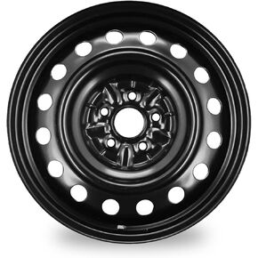 New 16 inch rim for 2009-2019 Toyota Corolla Matrix Factory Steel wheel Painted Black Rim - OE Direct Replacement 16x6.5" set of 1 in Kuwait