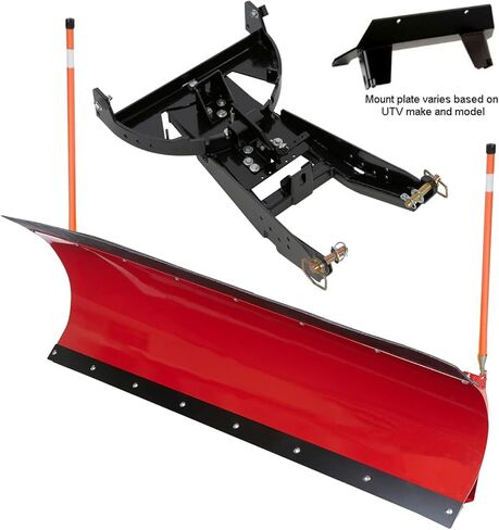 DENALI PLOWS® 66" HD PRO RED Plow Kit fits 2016-2025 Can-Am Defender in Saudi Arabia