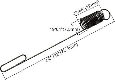 790849 699056 Air Vane Spring Governor Spring Replacement kit Compatible with Briggs & Stratton Engines Cub Cadet MTD Toro Craftsman Troy Bilt Lawn Mowers(2pack) in Saudi Arabia